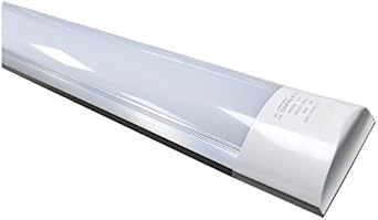 luminaria lampara de techo led 120cm 40w color blanco frio 6500k 3300 lumenes tubo led 120cm t8 integrado a