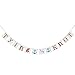 Anchor Tying The Knot Banner Sign - Bridal Shower Party Decorations -Wedding Garland Photo Props