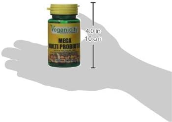 Veganicity Mega Multi Probiotic 20 Billion Multi-strain Probiotic : Digestive Health Supplement : 30 Vegan Capsules - Image 4