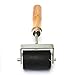 Yosoo Deluxe Hard Rubber Brayer Roller Heavy Duty Steel Frame Art Craft Brayer For Printing, Scrapbooks, Wallpapers&Stamping (2 inch)
