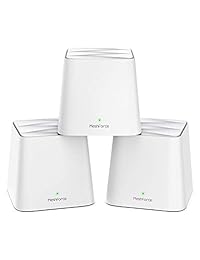 MeshForce Sistema WiFi completo de malla para el hogar, doble banda AC1200 Router de repuesto para cobertura inalámbrica sin costuras y de alto rendimiento