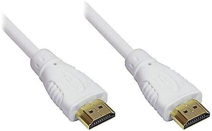 Good Connections 4514-010W HDMI Cable with Ethernet 24K Gold-Plated Connectors and Copper Contacts 1 m White - Image 3