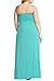 Poshsquare Women’s Tube Foldover Comfy Stretch Soft Strapless Maxi Plus Dress USA