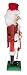 Clever Creations Traditional Christmas Wooden Santa Claus Blackboard Nutcracker 15