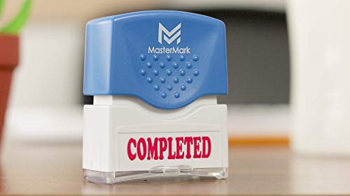 Completed Stamp - MasterMark Premium Pre-Inked Office Stamp