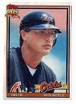 1991 Topps Micro #324 Ron Kittle COR/(Tied another/standard ...) Near Mint/Mint
