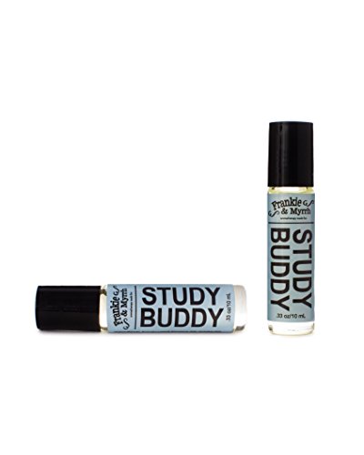 Study Buddy | Aromatherapy Roll-on to Give You the Mind of a Ninja | Peppermint, Rosemary, Lemon