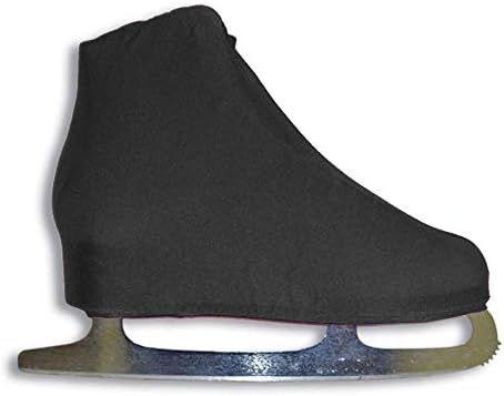 oldzon Universal Figure Skate Cover Lycra Stretch Ice Skate Boot Cover Black 5 SCB with Ebook