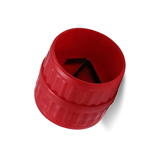 Merssavo Reamer Internal External Deburrer Cleaner Tool, Copper Tube Pipe Reaming Tool Inner Outer Reamer PVC Deburrer DIY Tools