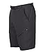 Zoic Men's Black Market Shorts, Black, Large
