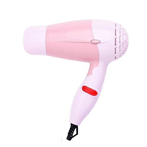Hair Dryer Household Hair Dryer Foldable Mini Mini Mini Power Hot Air Dormitory Travel Student,Pink