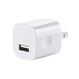 USB Wall Charger, 10 Pack FREEDOMTECH USB AC Universal Power Home Wall Travel Charger Adapter for iPhone 7/7Plus 6/6 Plus 4/4S 5/5s/5c/SE Samsung Galaxy S 2 3 4 5 Note 2 3 4 5 HTC iOS8 (White x10)