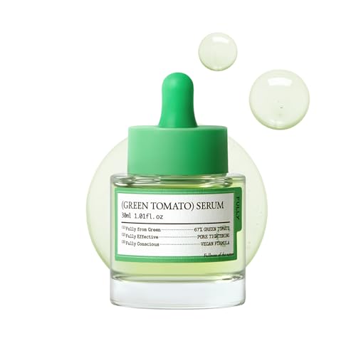 FULLY Green Tomato Serum, Pore Tightening with 67% Green Tomat... 31g5J0OiY2L