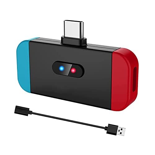 Friencity Bluetooth Transmitter Adapter for PC or Switch, Low