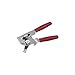 Swing-A-Way Portable Can Opener with Sharp Blade, Manual Hand Held, 2-in-1 Can and Bottle Opener, Made of Steel, Easy Turn Knob, Basic Kitchen Essentials (Red)