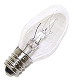 4 Pack, 15 Watt, Scentsy Bulb Replacement for Plug-In, Nightlight & Mini Scented Candle Warmers, 15W 120 Volt, KE-15WLITE, Scented Candle Wax Warmer Diffuser Bulb