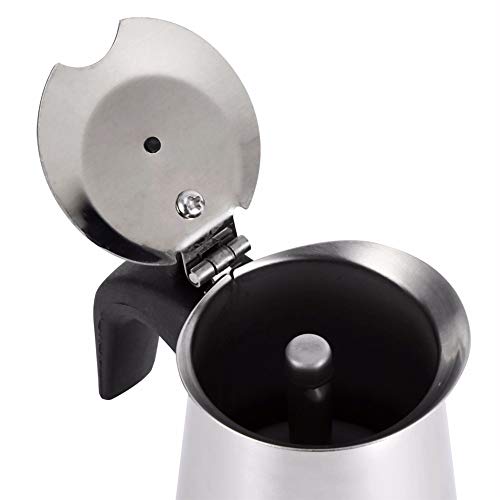 Xigeapg 300ml Espresso Coffee Maker Pot Stovetop Tool Filter Percolator Latte Piano FilterCooking Coffee Machine Coffee Cafetiere Maker