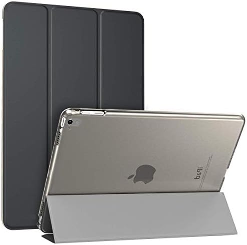 iMOMO Case for iPad Pro 9.7-Inch (2016 Model), Slim Lightweight Smart Shell Stand Cover Case with Auto Wake/Sleep for Apple iPad Pro 9.7 Inch 2016 Release Tablet ONLY, (A1673 A1674 A1675) - Black