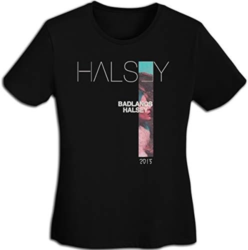 Halsey-Badlands Women's T-Shirt Cotton Round Neck Short Sleeve Soft Top
