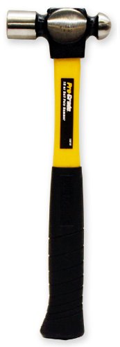 Pro-Grade 15616 16-Ounce Ball Pein Hammer with Fiberglass Handle