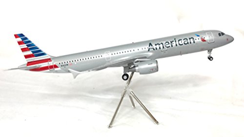 GeminiJets American Airlines Airbus A321-200 Diecast Airplane Model N162UW With Stand 1:200 Scale Part# G2AAL555