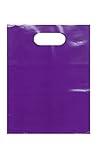 9 x 12 Low Density 1.25 mil Merchandise Bag (Pack of 25) (Purple)
