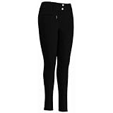 TuffRider Women's Cotton Lowrise Wide Waistband Breeches (Long)