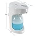 yooap 500ml/17oz. Auto-induction Sensor Pump Touchless Hand-free Soap Dispenser for Bathroom, Kitchen or Hotel Countertops (White)