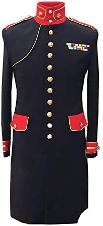 UniqueNO1 Michael Jackson Jacket Black Informal Military Woolen Clothing Winter Jacket