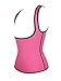 LAZAWG Womens Slimming Sweat Vest Hot Neoprene Shirt Body Shapers for Weight Loss Pink X-Large