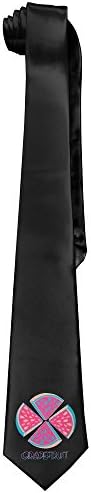 Grapefruit Funny Art Mens Acceossories Necktie Printed Ties Silk New Length 143-145cm ZHONGJIAN
