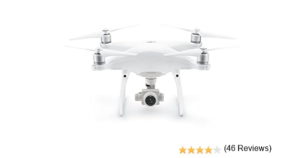 DJI- Phantom 4 Advance Dron con cámara de 20 MP, Color Blanco ...