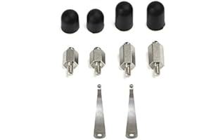 PATPET Electric Shock Column, Conductive Rubber Sleeve, Shock Shrapnel for 640 Dog Training Collar (4 Pairs)