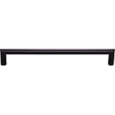 Top Knobs - TK944BLK - Kinney Pull 7 9/16" - Flat Black - Lynwood Collection