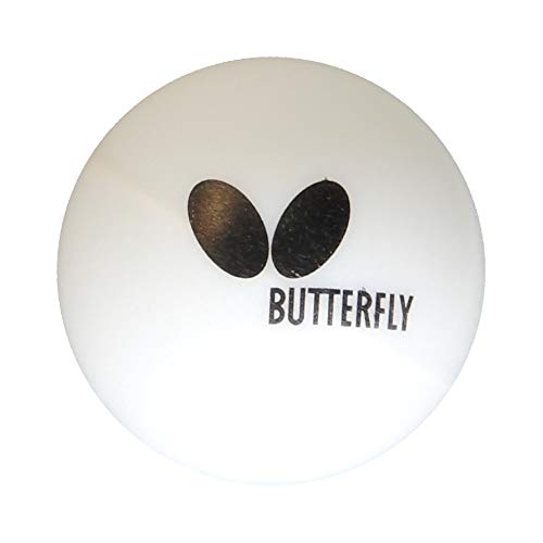 Butterfly Easy Ball for Table Tennis Training (120 Pack), White, 40mm
