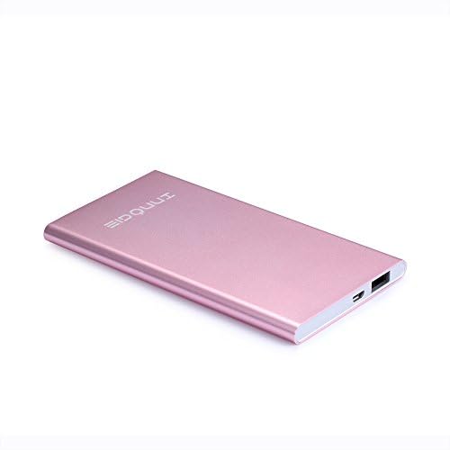 Innogie Air Thin 6600mAh Portable Charger External Battery Pack, Power Bank &amp; iPhone Charger for iPhone, iPad and Samsung Galaxy and More (Pink)
