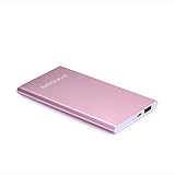 Innogie Air Thin 6600mAh Portable Charger External Battery Pack, Power Bank & iPhone Charger for iPhone, iPad and Samsung Galaxy and More (Pink)