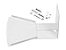 Monoprice 114541 Swivel Speaker Mount for Sonos Play:5, White