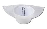 Medline Specimen Collector Pans Graduated 30oz/900ml - Toilet - BedPans - Male and Female Urinals - 10 disposable