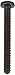 Small Parts MS51957-21B 18-8 Stainless Steel Pan Head Machine Screw, Black Oxide Finish, Meets MS-51957, #1 Phillips, #4-40 Thread Size, 1