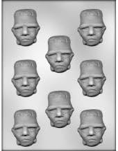 3 Pack Frankenstein Chocolate Mold