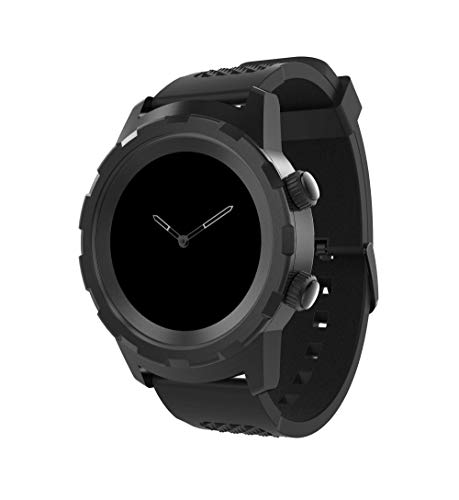 3Plus-Cruz-Hybrid-Smart-Watch-with-Heart-Rate-Monitor-Pedometer-Physical-Hands-Touch-Screen-for-AndroidiOS-in-Black