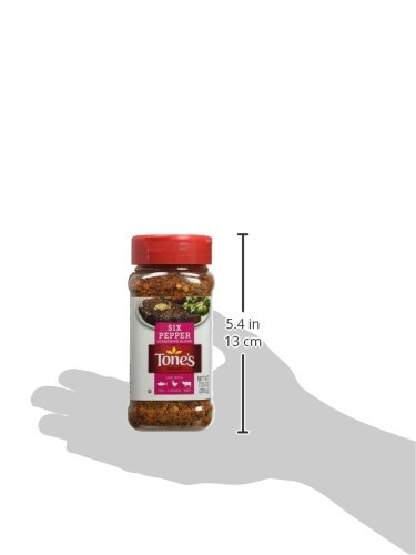 Tone's Six Pepper Blend 7.25 oz. Shaker