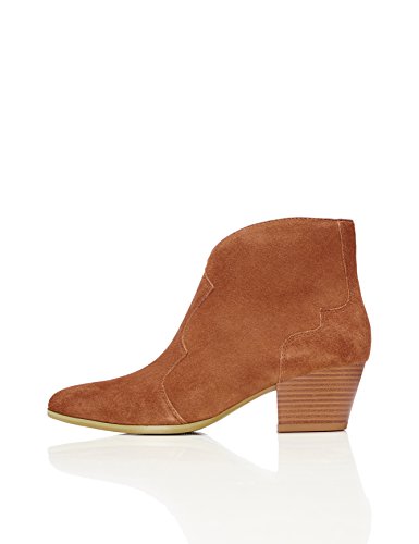 suede western ankle boots