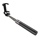 Selfie Stick,Lobkin Bluetooth Selfie Stick with Built-in Remote Shutter Extendable Aluminum Monopod for Android and iOS Smartphone