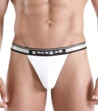 papi Men's Cotton Stretch 2pk Thong
