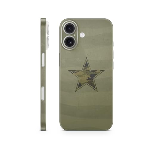 Phone Skin Compatible with Apple iPhone 17 - Army Star - Premium 3M Vinyl Prote…