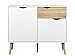 Tvilum Diana Sideboard with 2 Doors and 1 Drawer, White Oak