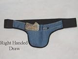 MONEY Pouch - Deep Concealed Possum Crotch Carry Handgun Holster SMALL size for small semi's the size of an LCP