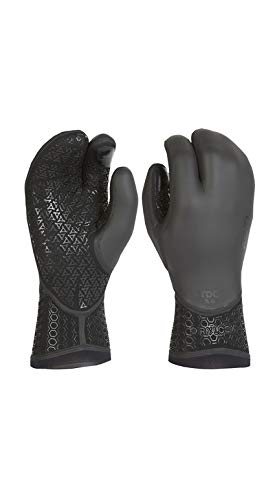 XCEL Drylock 5mm Texture Skin 3 Finger Glove Fall 2017, Black, Large